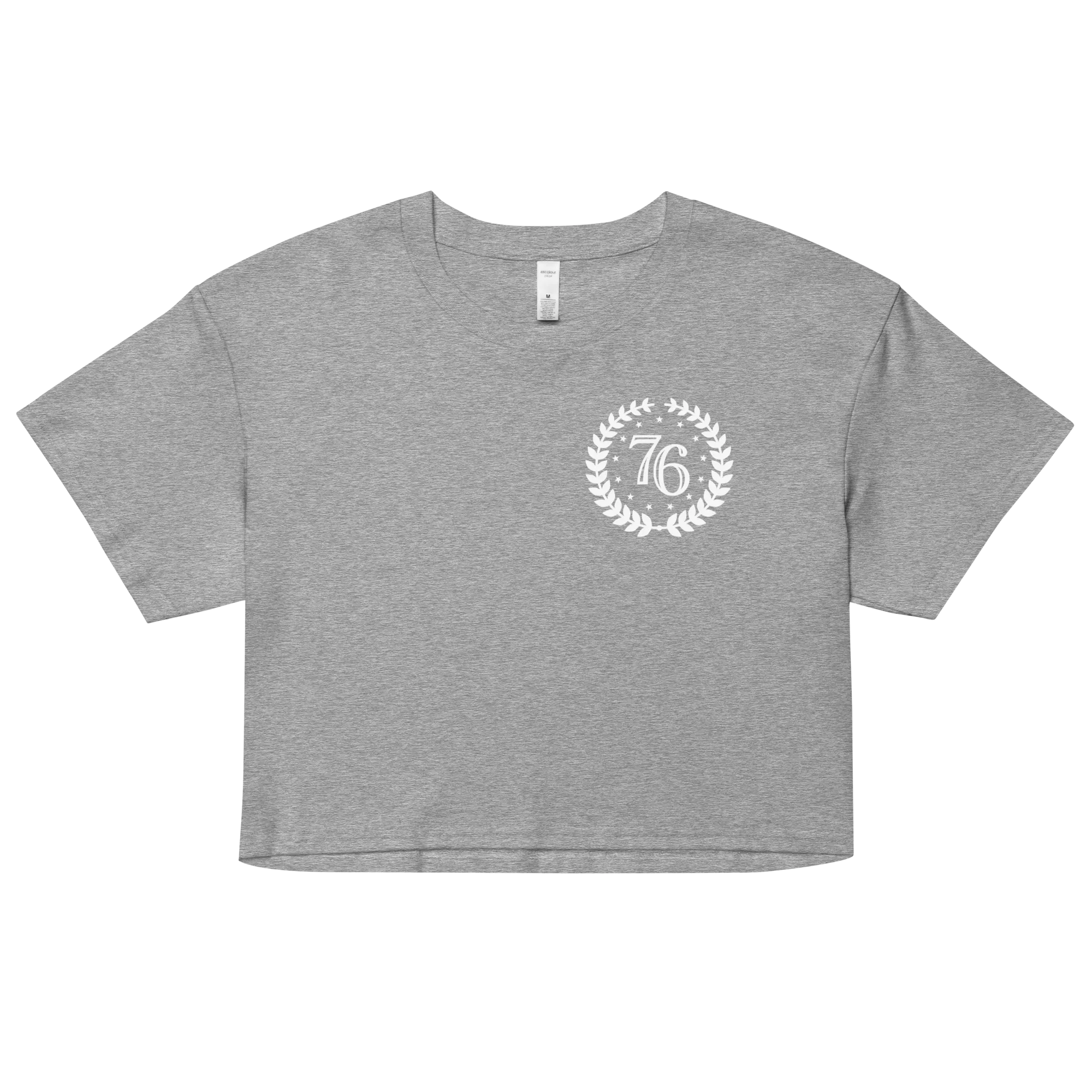 76 Crest Basic Crop Top