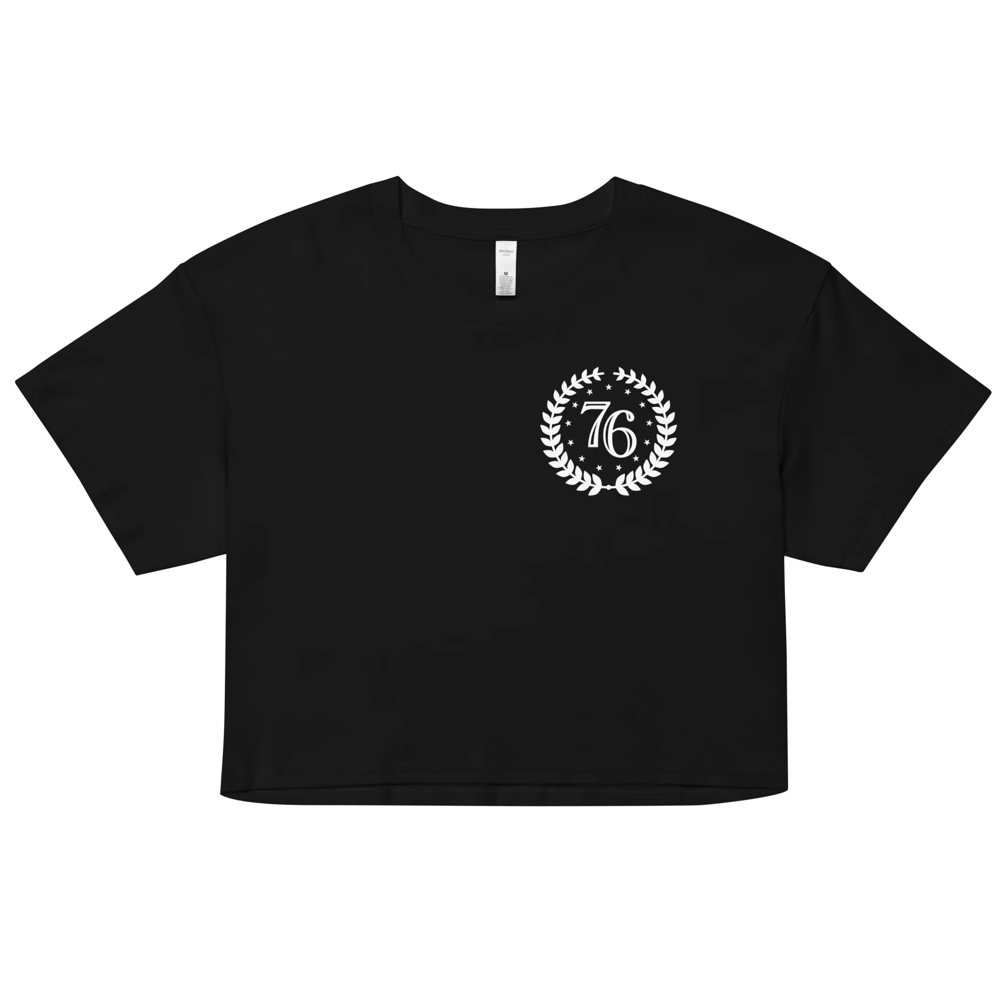 76 Crest Basic Crop Top