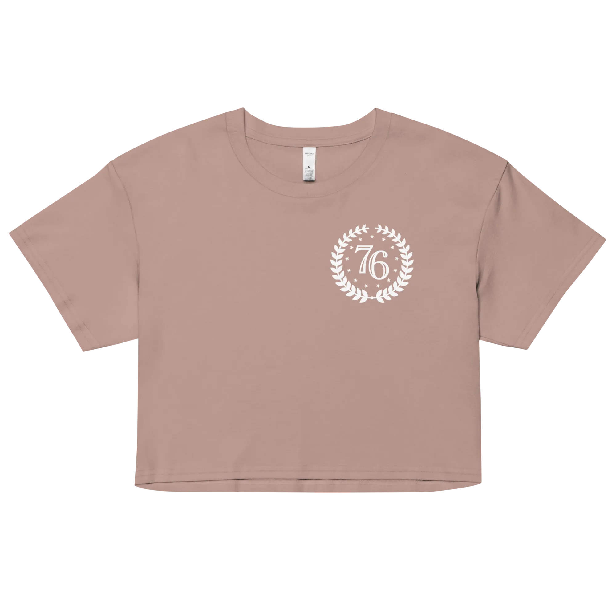 76 Crest Basic Crop Top