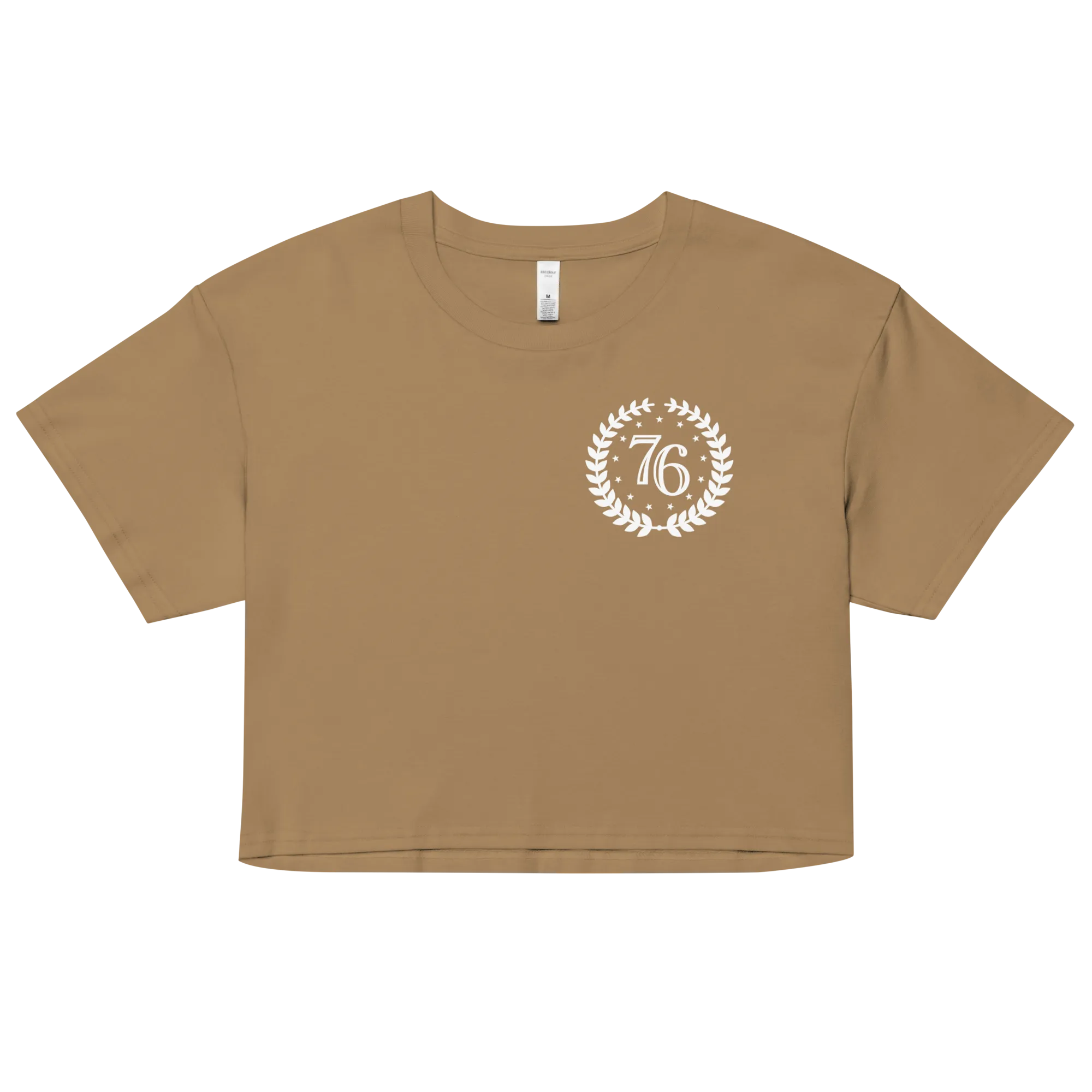 76 Crest Basic Crop Top
