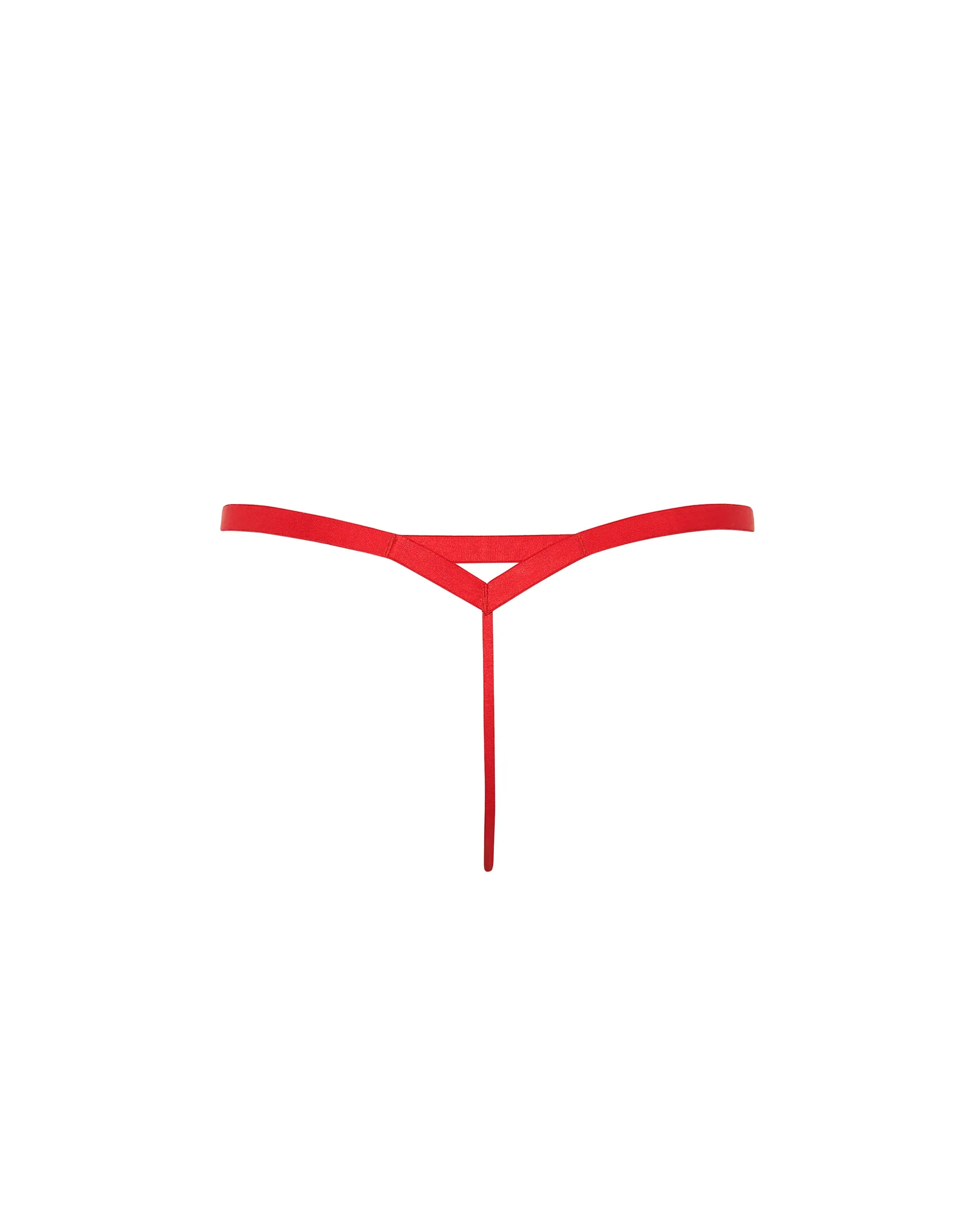 Allegra Thong Red