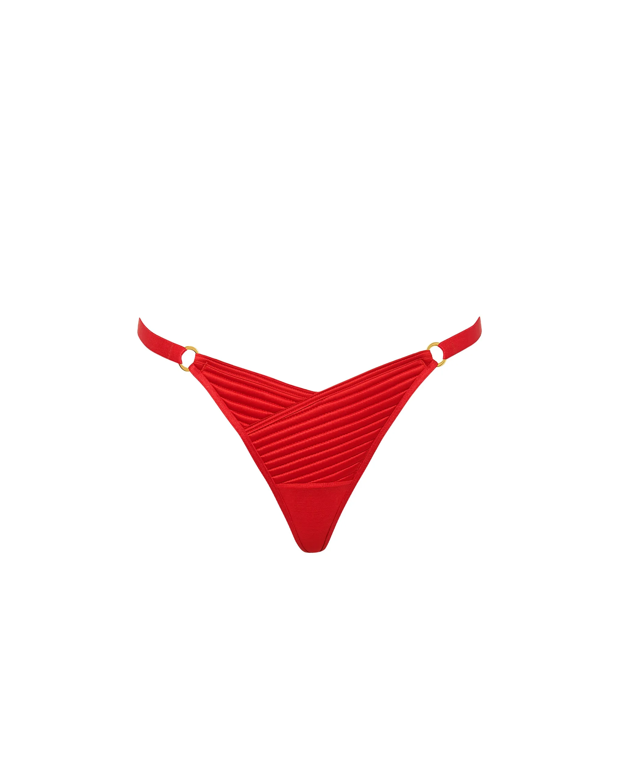 Allegra Thong Red