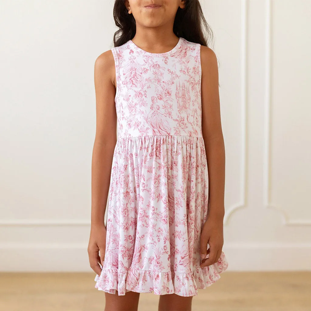 Antoinette Racerback Ruffled Twirl Dress
