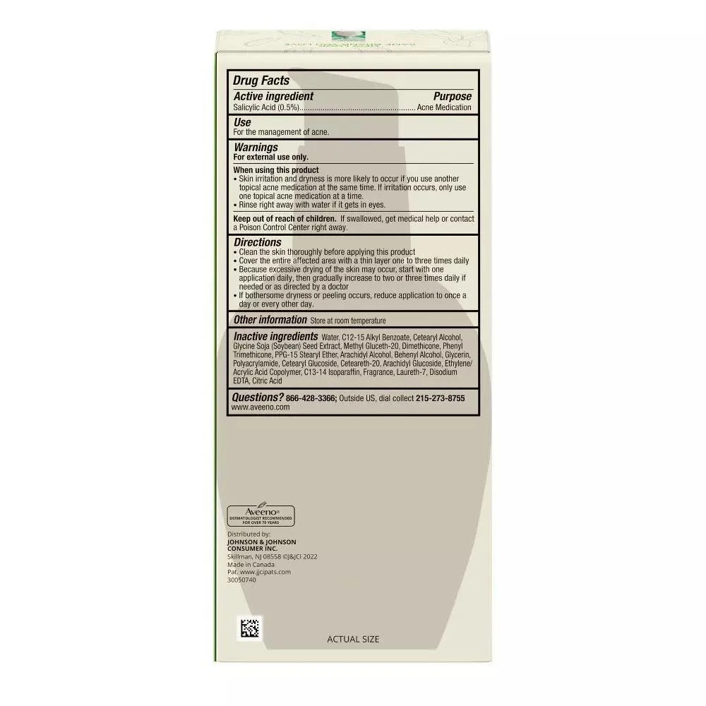 Aveeno Clear Complexion Face Moisturizer - 4oz.