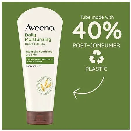 Aveeno Daily Moisturizing Body Lotion with Soothing Oat for Dry Skin - 8oz