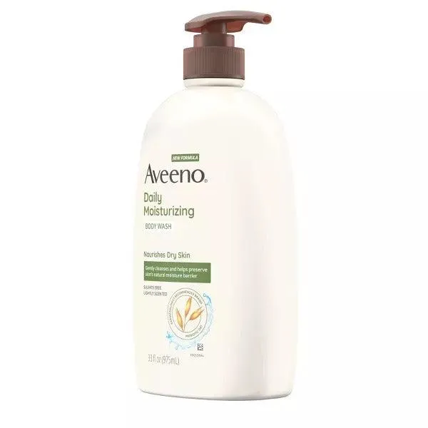 Aveeno Daily Moisturizing Oat Body Wash for Normal to Dry Skin - 33oz