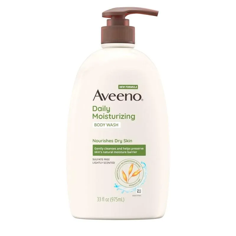 Aveeno Daily Moisturizing Oat Body Wash for Normal to Dry Skin - 33oz