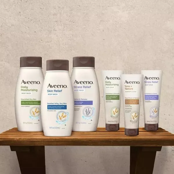 Aveeno Daily Moisturizing Oat Body Wash for Normal to Dry Skin - 33oz