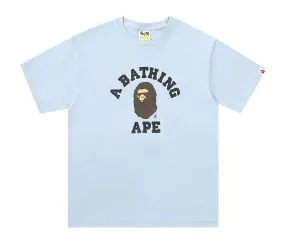 BAPE Color College Tee SkyBlue