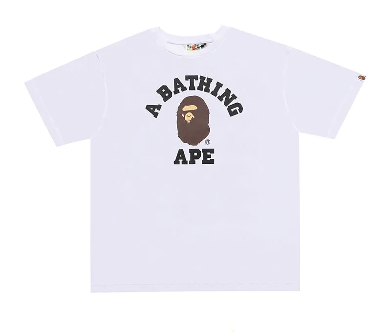 BAPE Color College Tee White