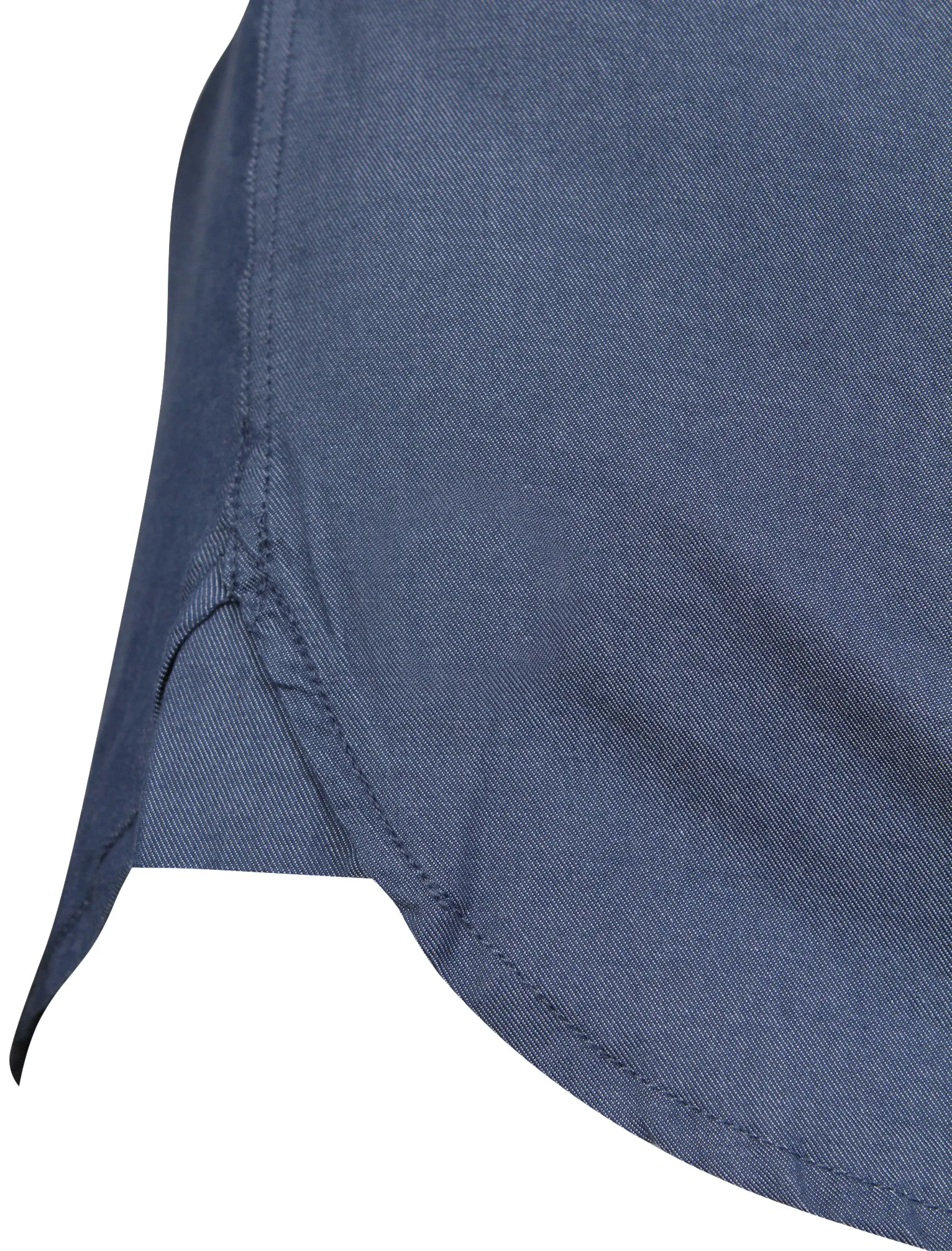 Barkley Cotton Twill Shirt in Dark Denim - Tokyo Laundry