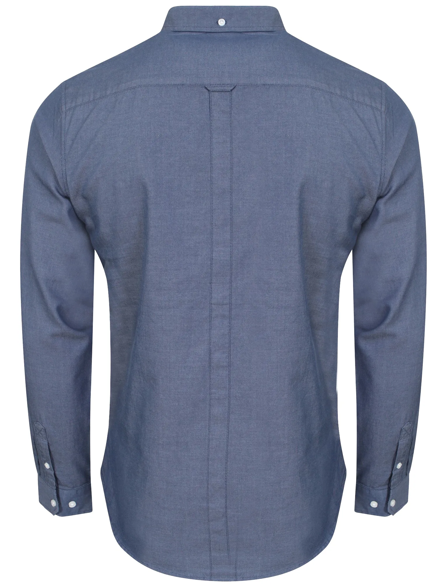 Barkley Cotton Twill Shirt in Dark Denim - Tokyo Laundry