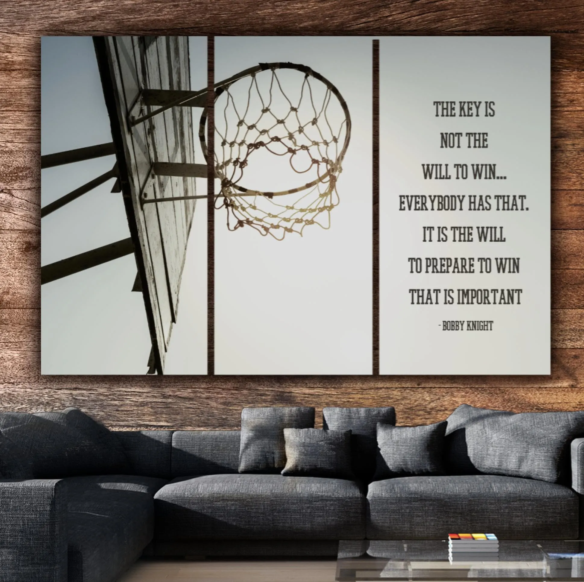 Basketball Hoops Canvas Wall Art
