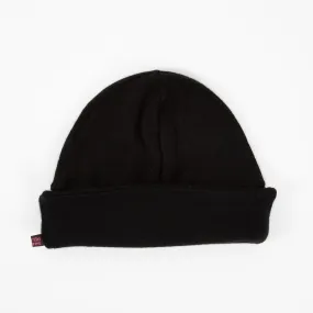 Black Cashmere Beanie