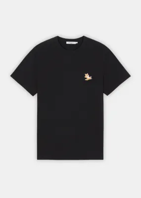Black Chillax Fox Patch T-Shirt