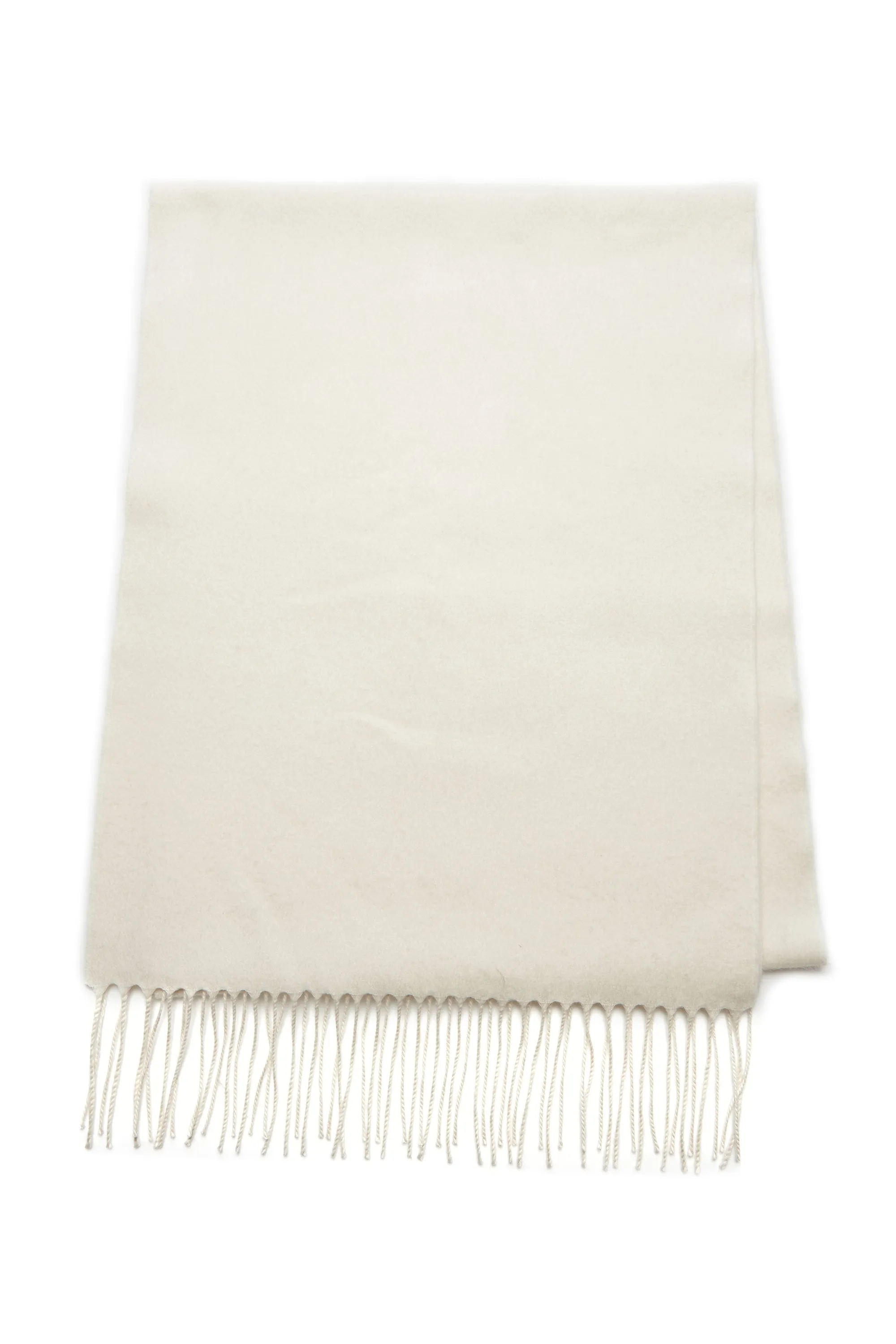 Blaine Scarf in Ivory Silk Cashmere