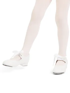 CAPEZIO 356C WHITE SHUFFLE TAP SHOE