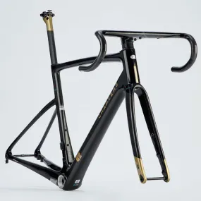 Chapter2 TOA Race Disc Brake Frameset - Black Gold