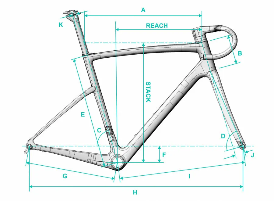 Chapter2 TOA Race Disc Brake Frameset - Black Gold