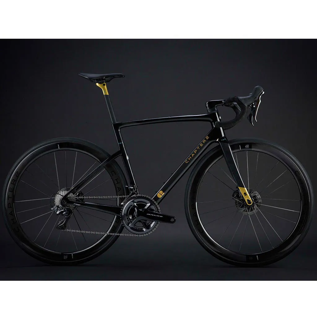 Chapter2 TOA Race Disc Brake Frameset - Black Gold