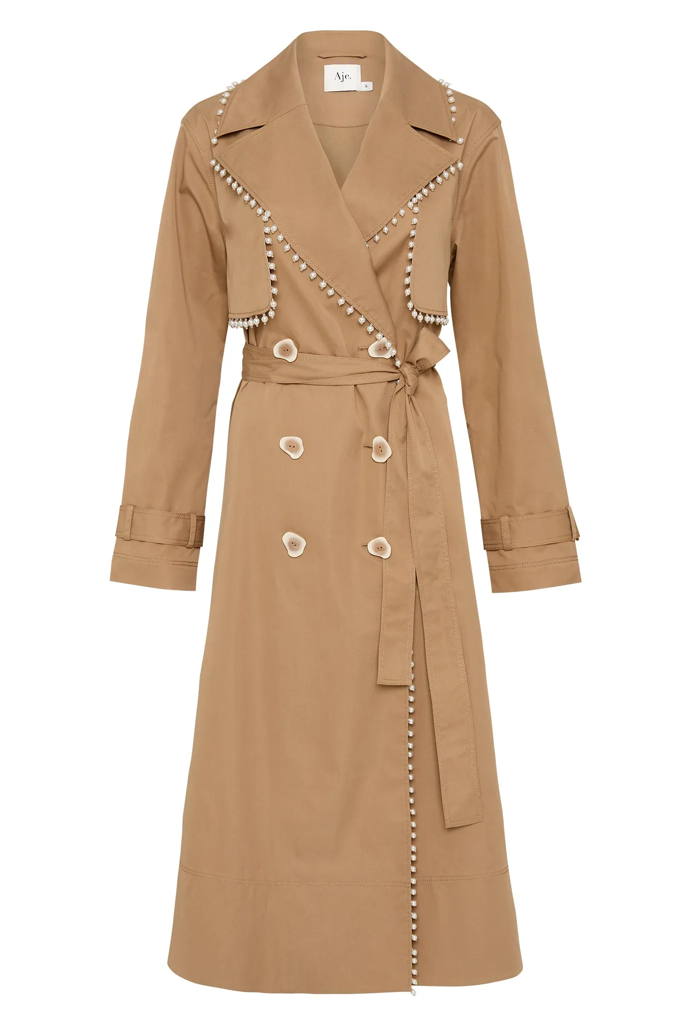 Constellation Pearl Trim Coat
