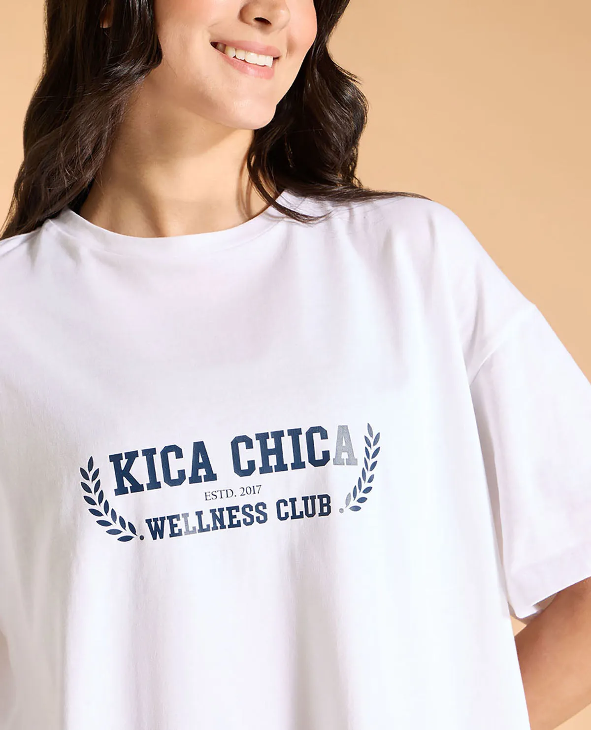 Cotton Oversized Printed Graphic Tshirt