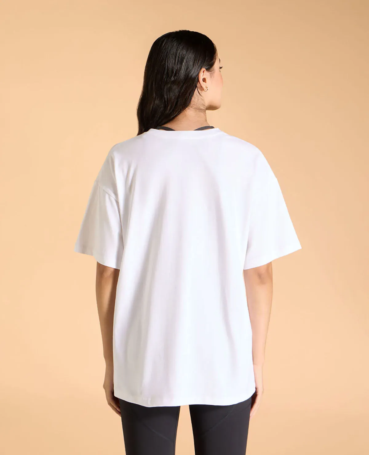 Cotton Oversized Printed Graphic Tshirt