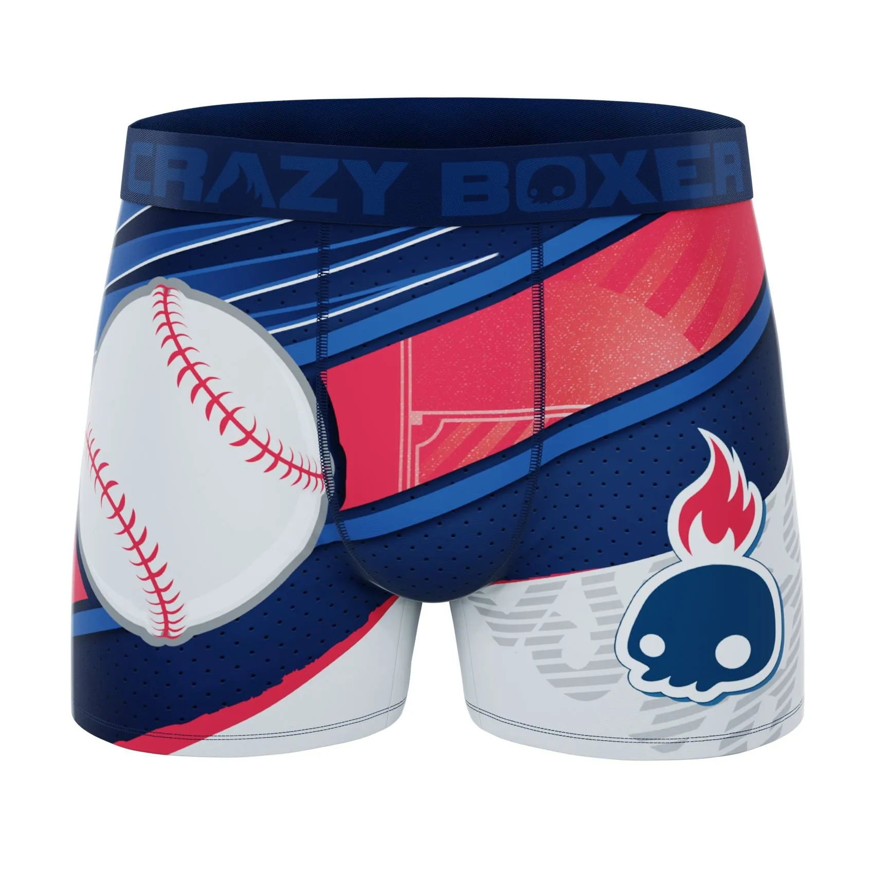 CRAZYBOXER Sport Baseball Men's Boxer Briefs (3 Pack)