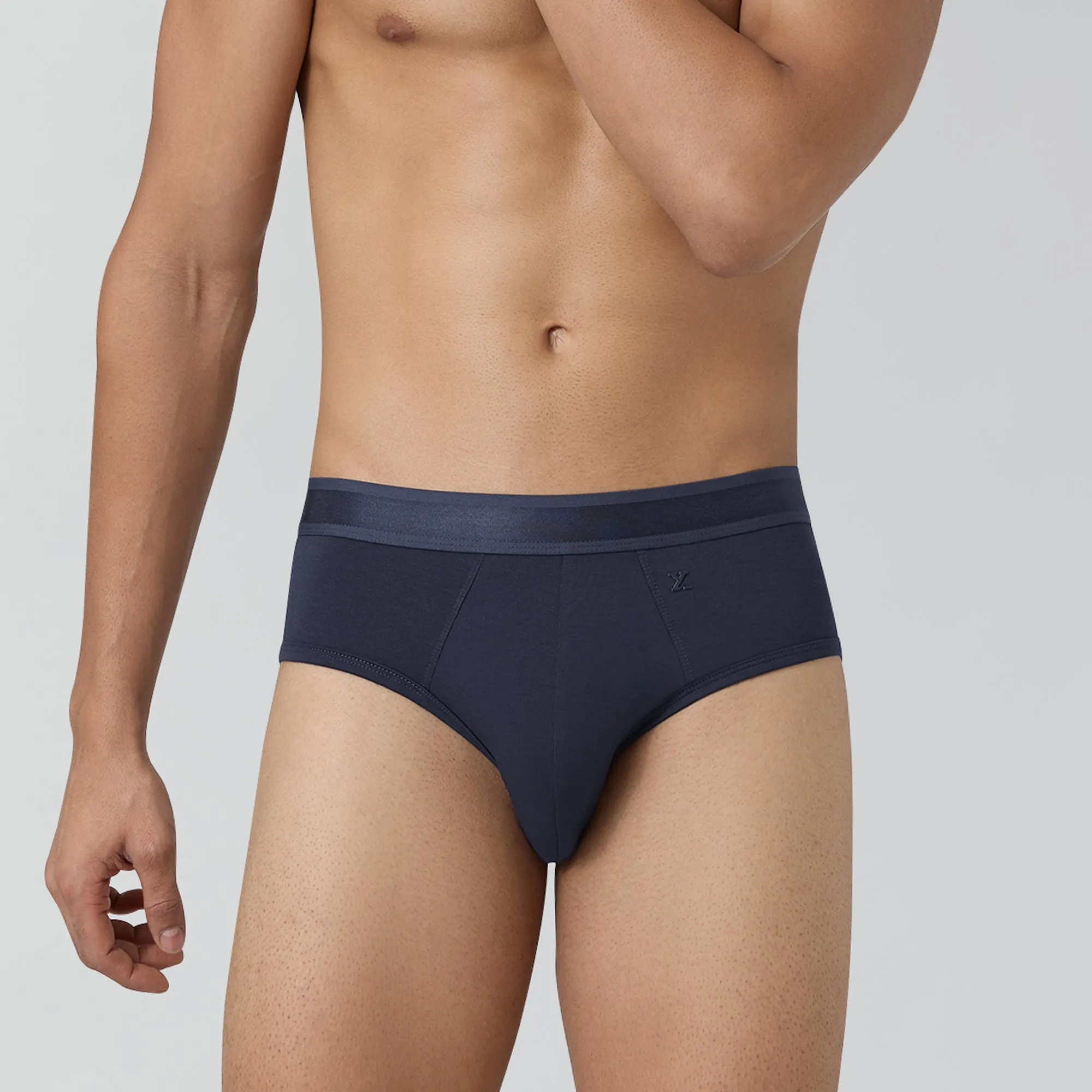 Crest Supima Modal Briefs Midnight Blue
