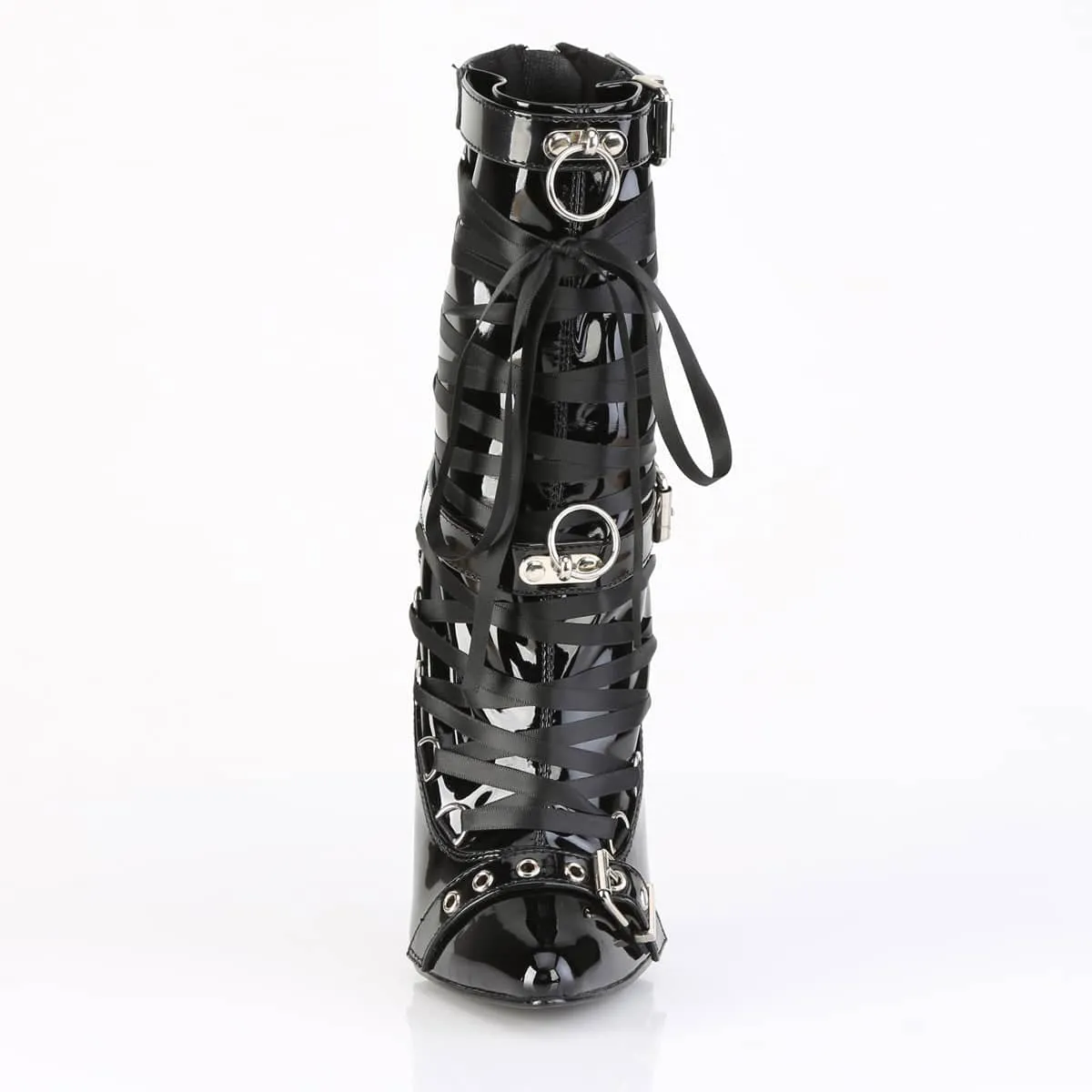 DAGGER-1032 Lace up High Heels