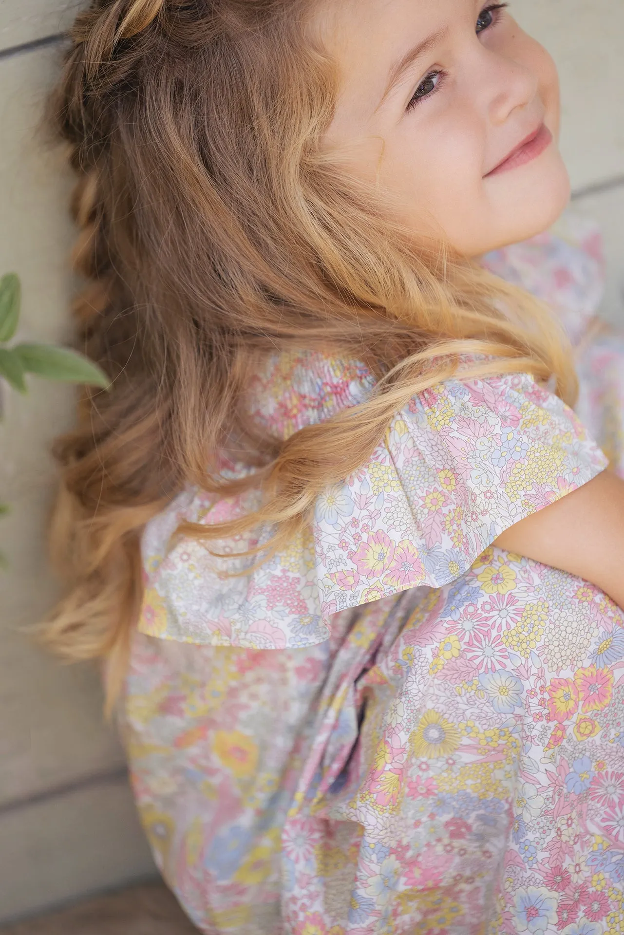 Dress - Yellow Liberty