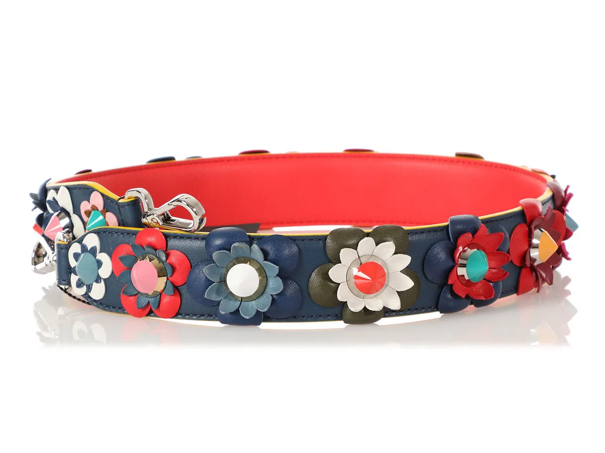 Fendi Flower Strap You Bag Strap