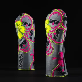 Floral Falling Skulls Hybrid Cover