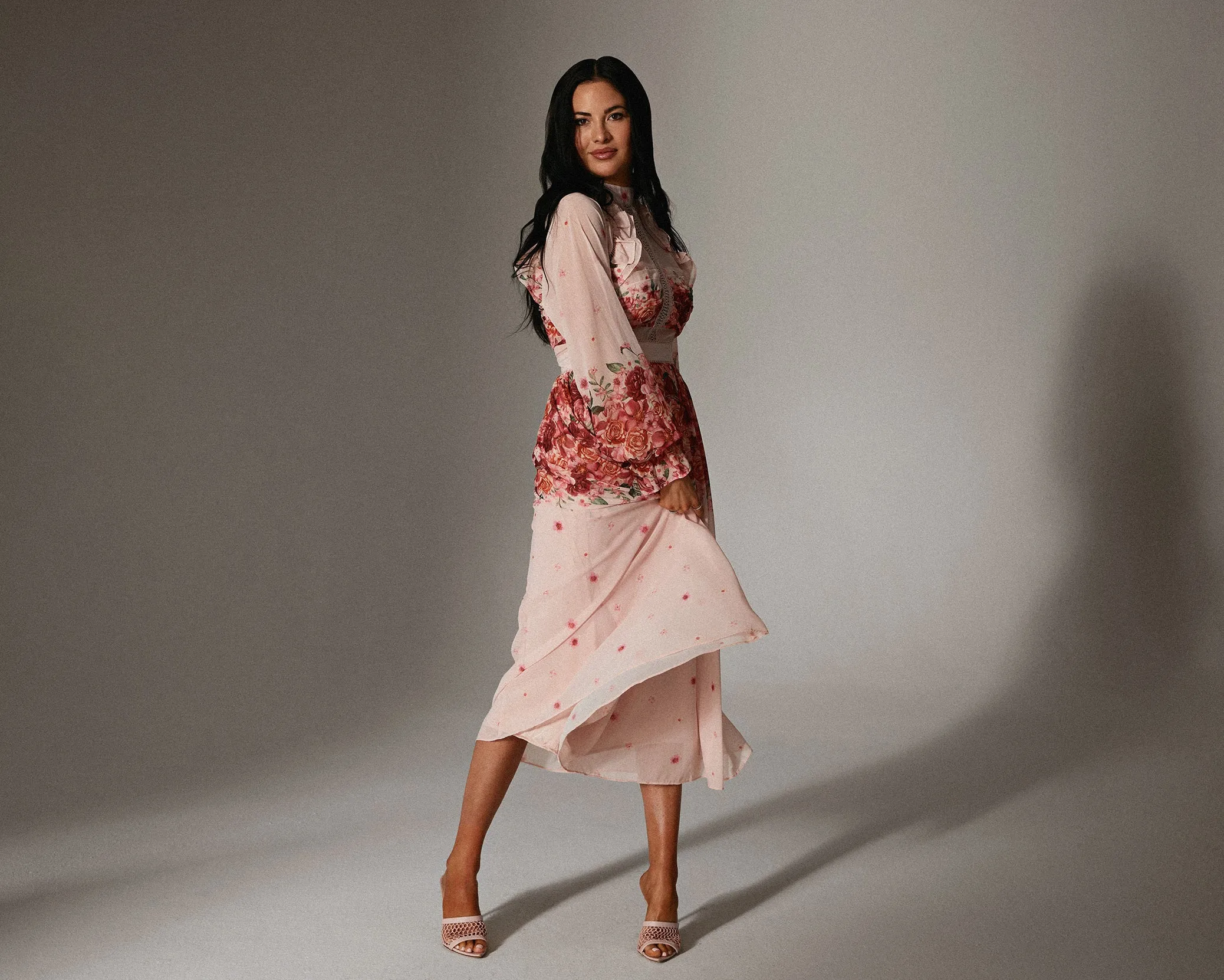 Floral Midi Dress