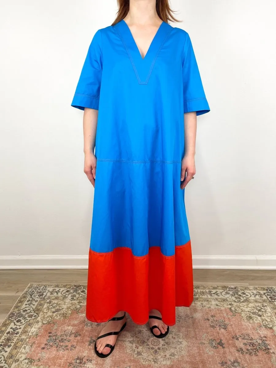 Gigi Dress in Color Block