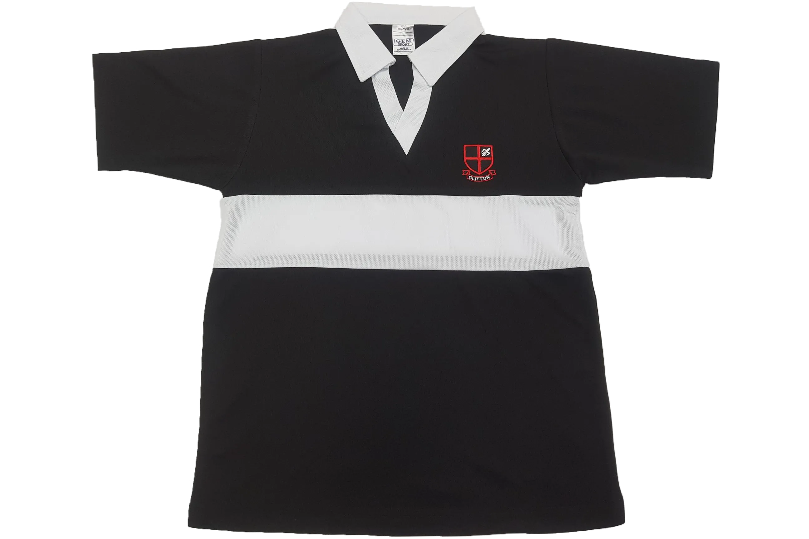 Golf Shirt Moisture Management Emb - Clifton College