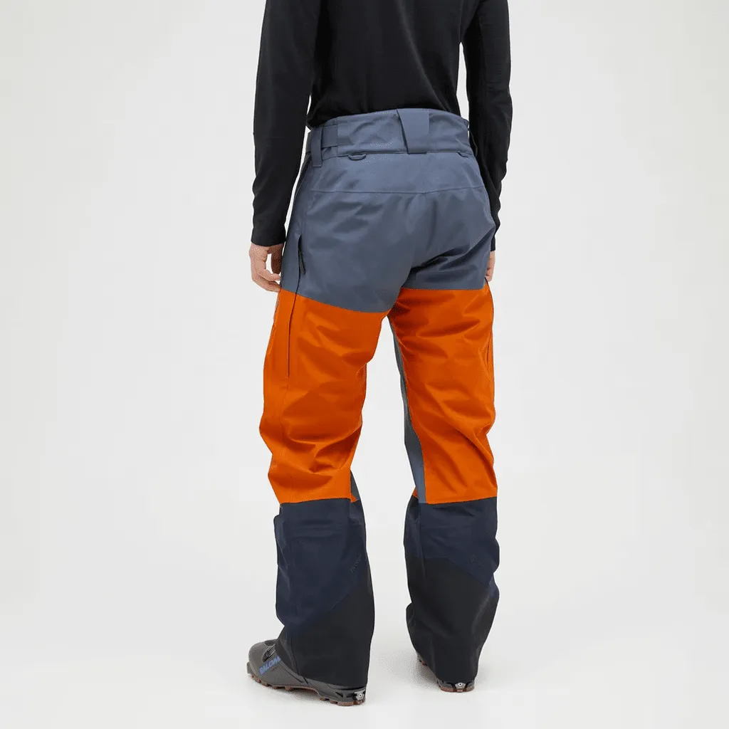 Gravity Gore-Tex® 3L pants - Ombre blue / Gold flame / Salute blue