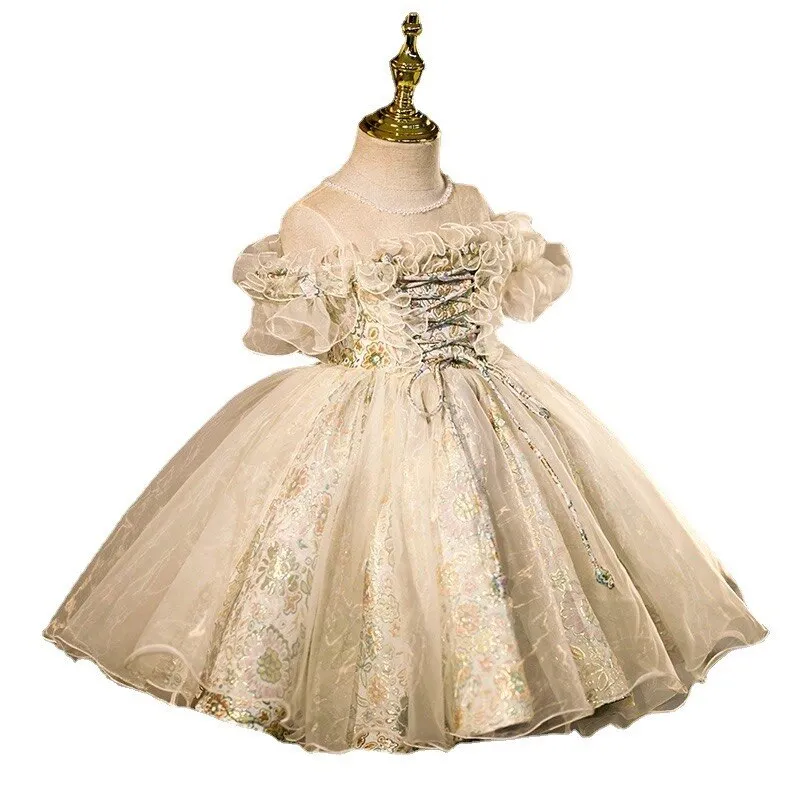 Infant Girl Dresses Girl Ball Gown