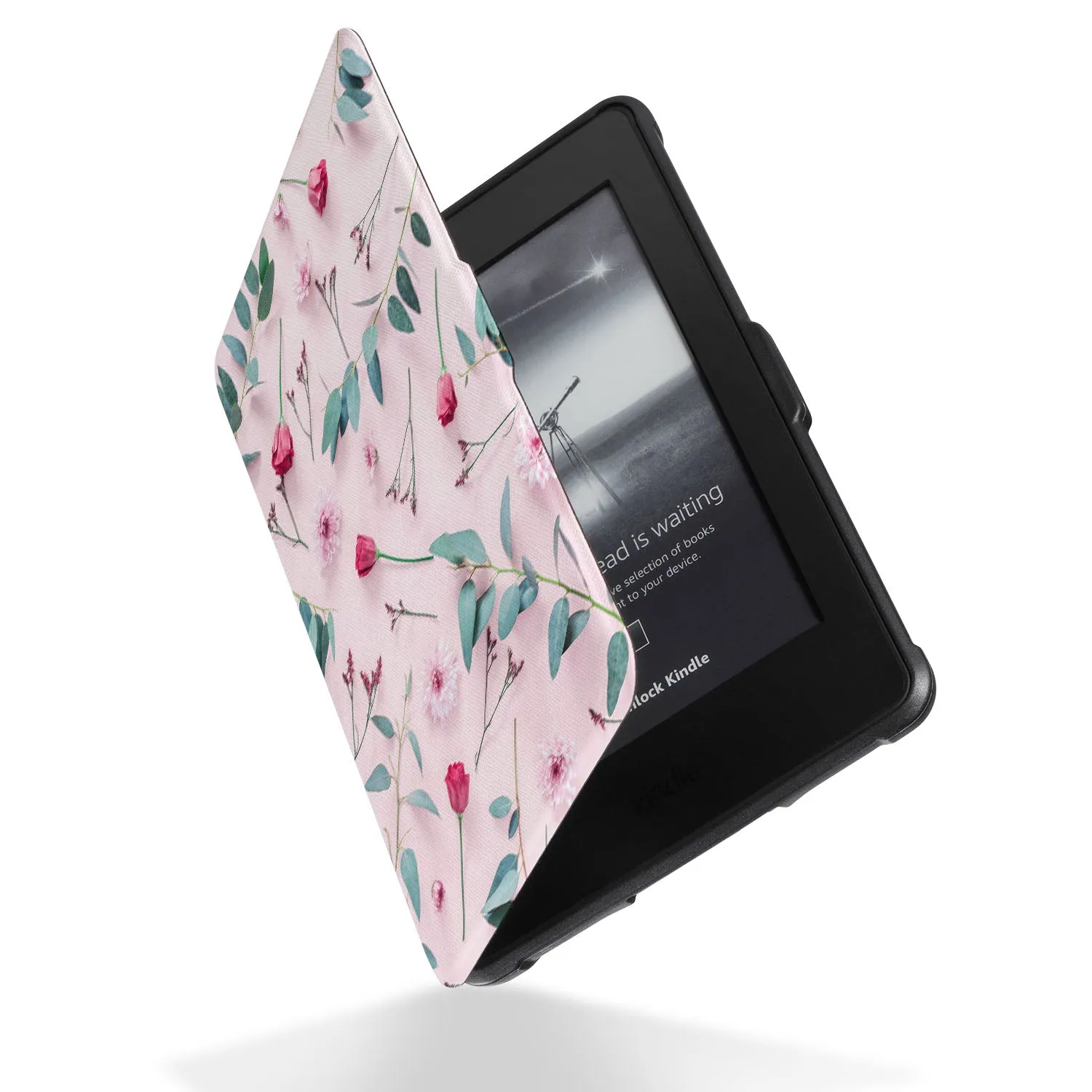 Kindle Case - Flat Flower 2