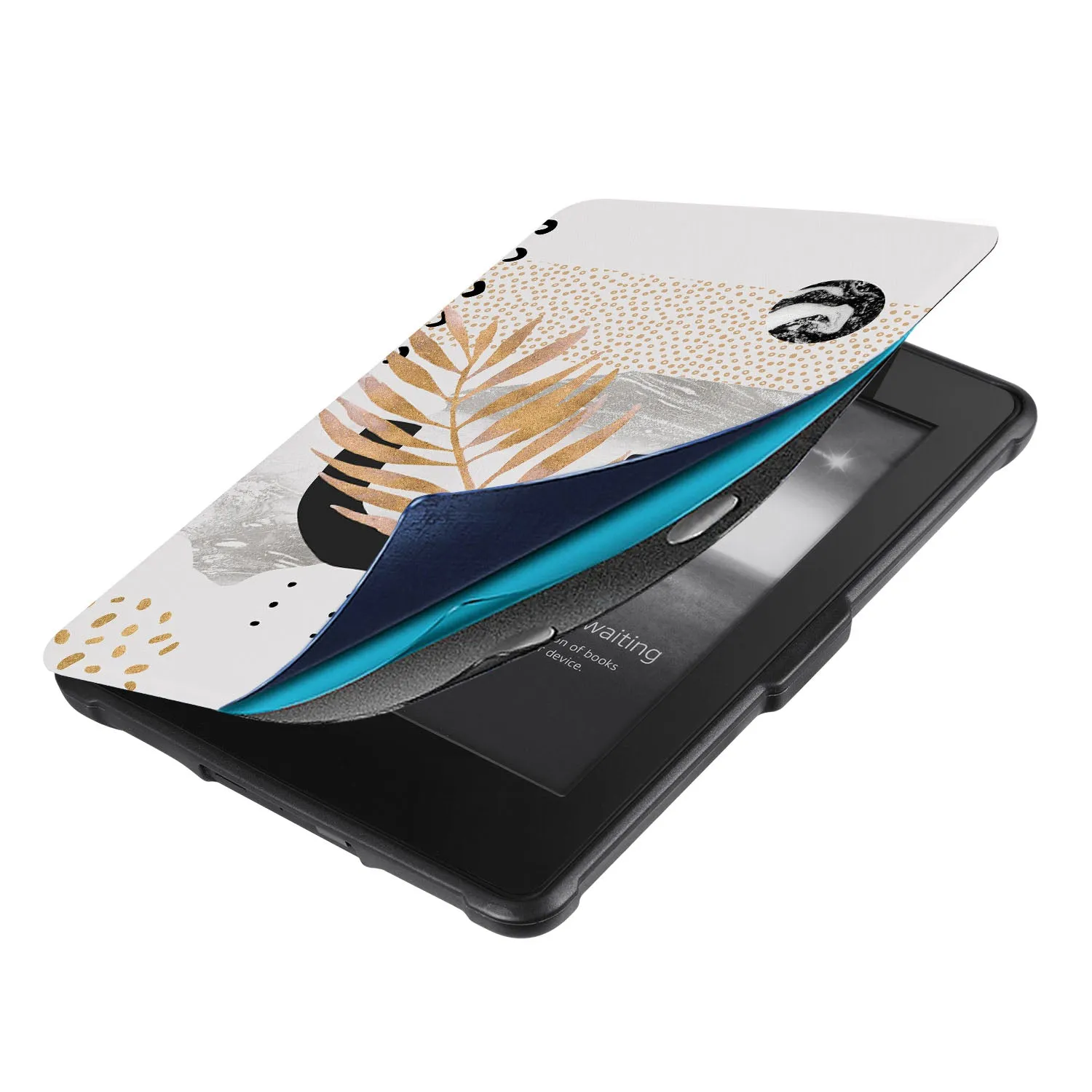 Kindle Case - Marble Flower