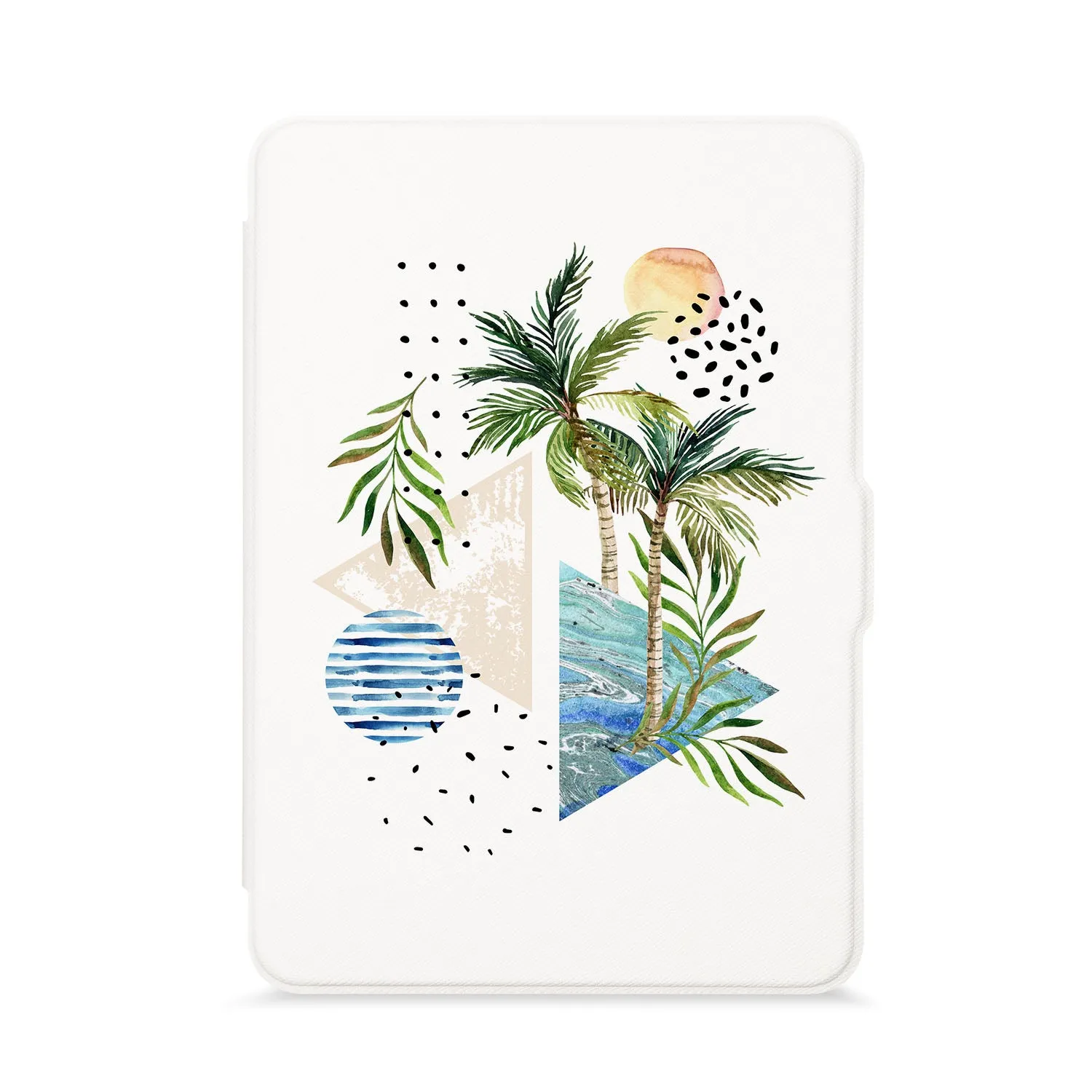 Kindle Case - Marble Flower