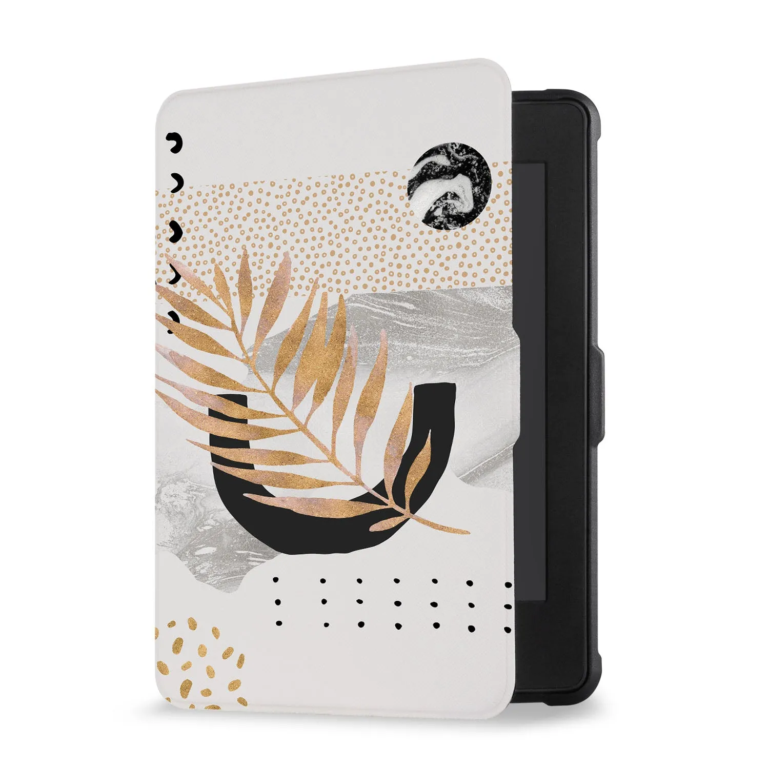 Kindle Case - Marble Flower