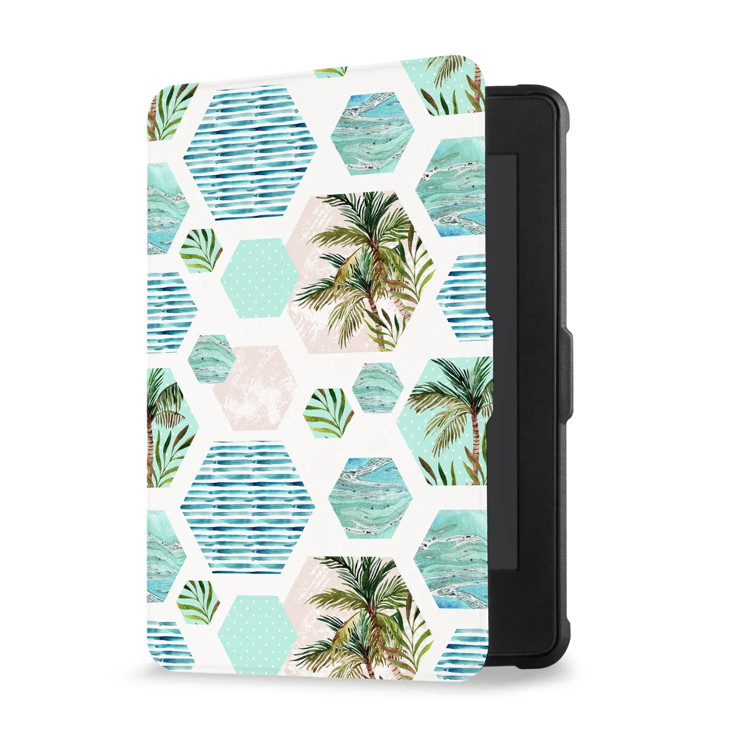 Kindle Case - Marble Flower