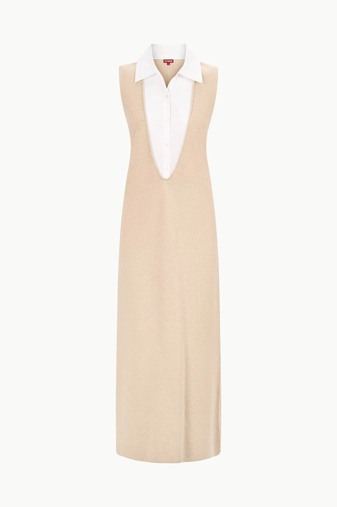 LESLIE DRESS | CAMEL WHITE
