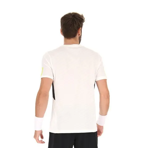 Men's White/Green Tech I D4 Tee