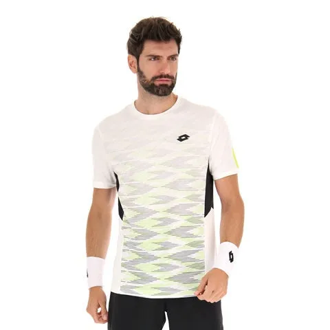 Men's White/Green Tech I D4 Tee