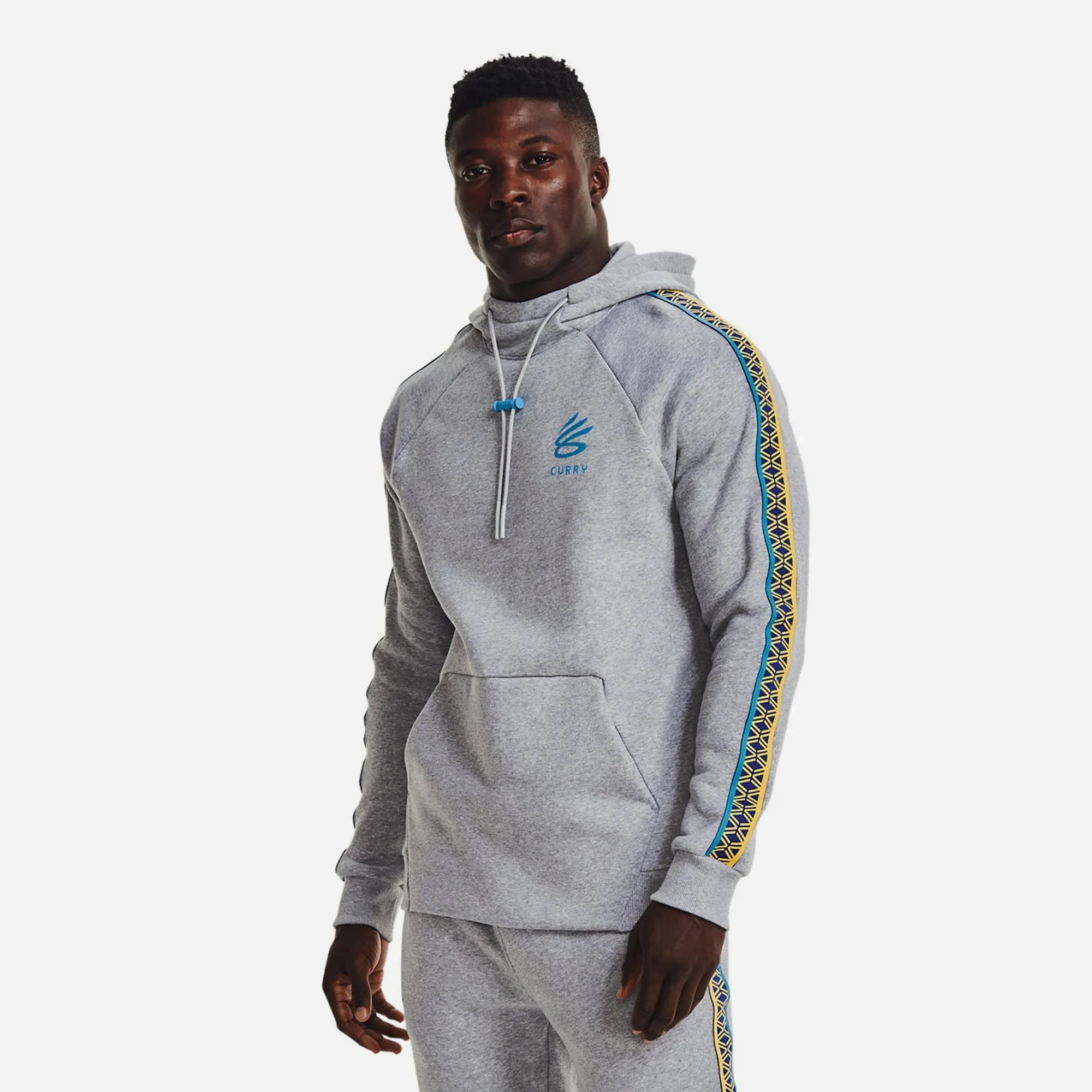 Áo Hoodie Nam Under Armour Curry Fleece - Xám