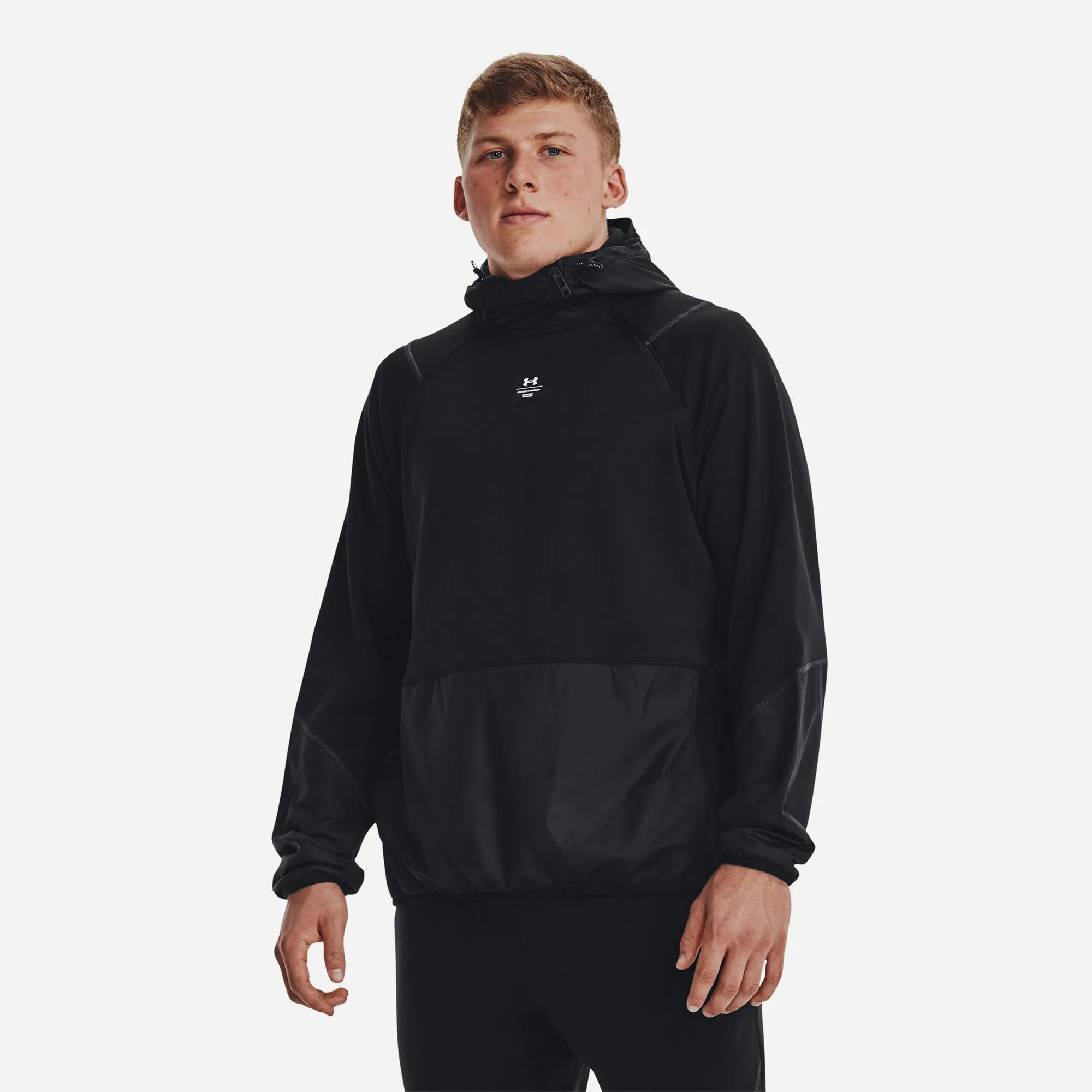 Áo Hoodie Under Armour Rush Fleece - Đen