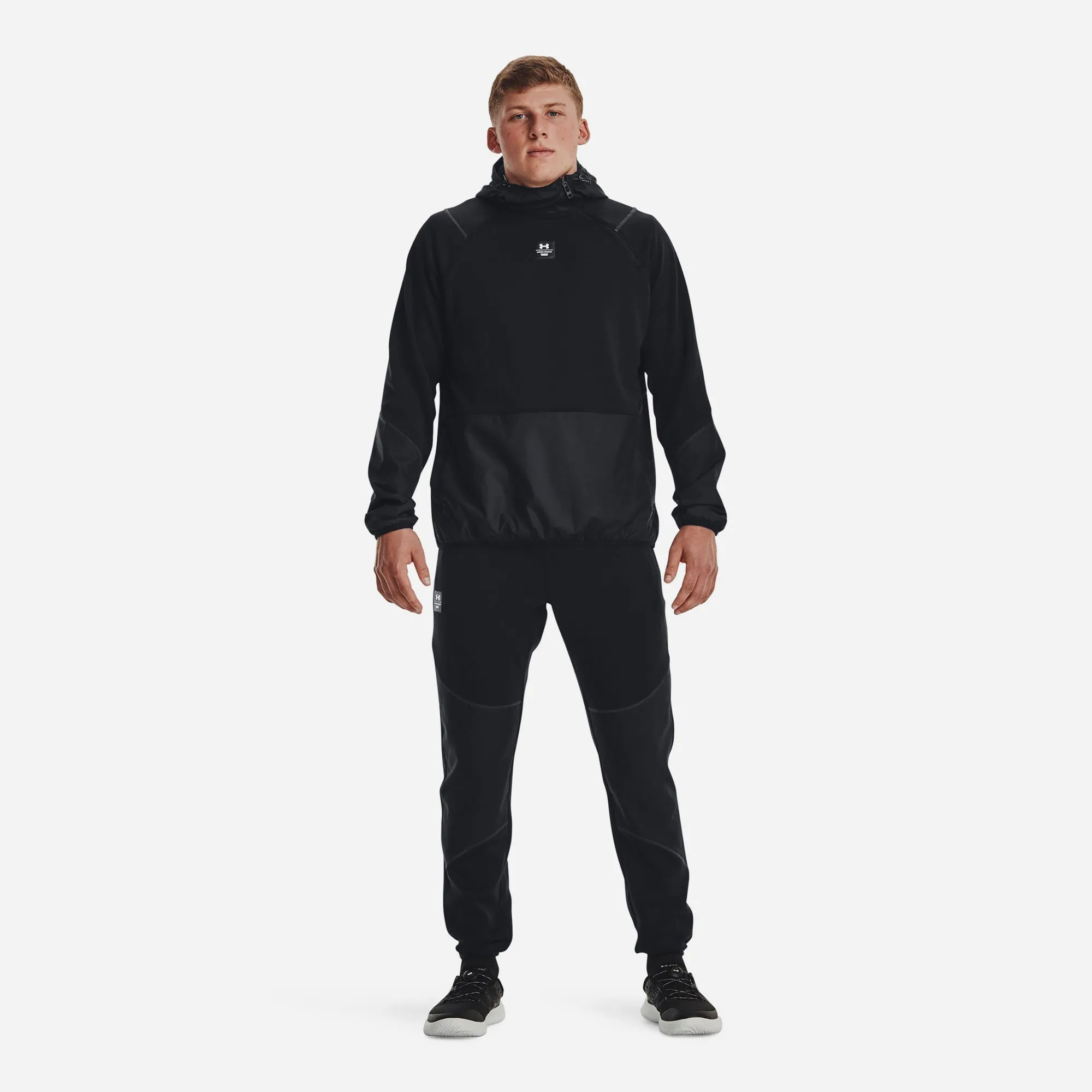 Áo Hoodie Under Armour Rush Fleece - Đen