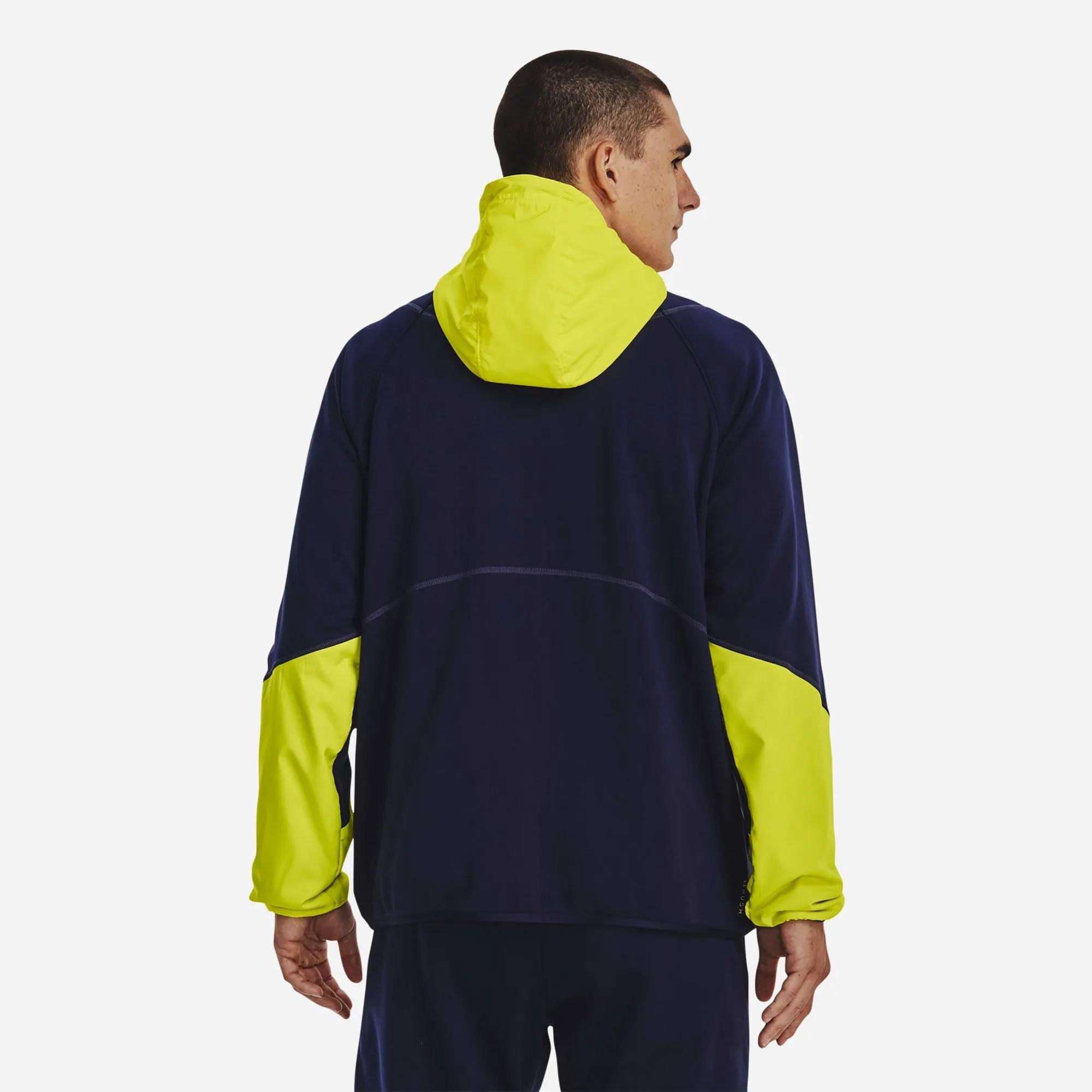 Áo Hoodie Under Armour Rush Fleece - Xanh Navy